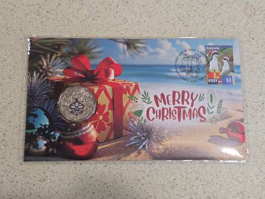 Christmas Floral 50c PNC 2025