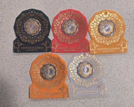 Festive Floral 50c 2024 (set of 5)