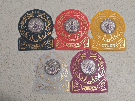 Christmas Florals 50c 2025 (set of 5)