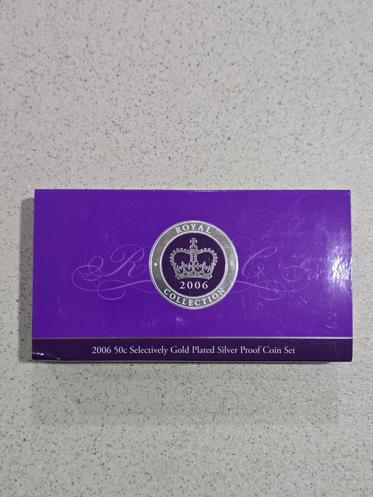 Royal Collection 50c proof set 2006