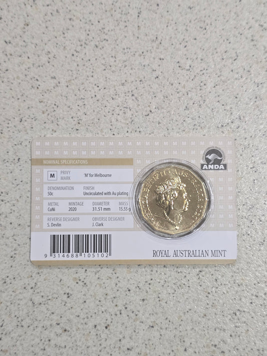 ANDA Gold M Privy 50c 2020