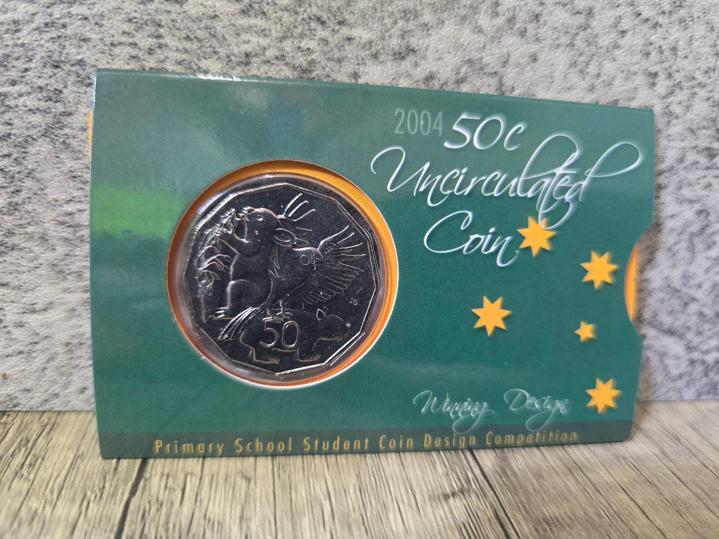 Primary School Design 50c card 2004