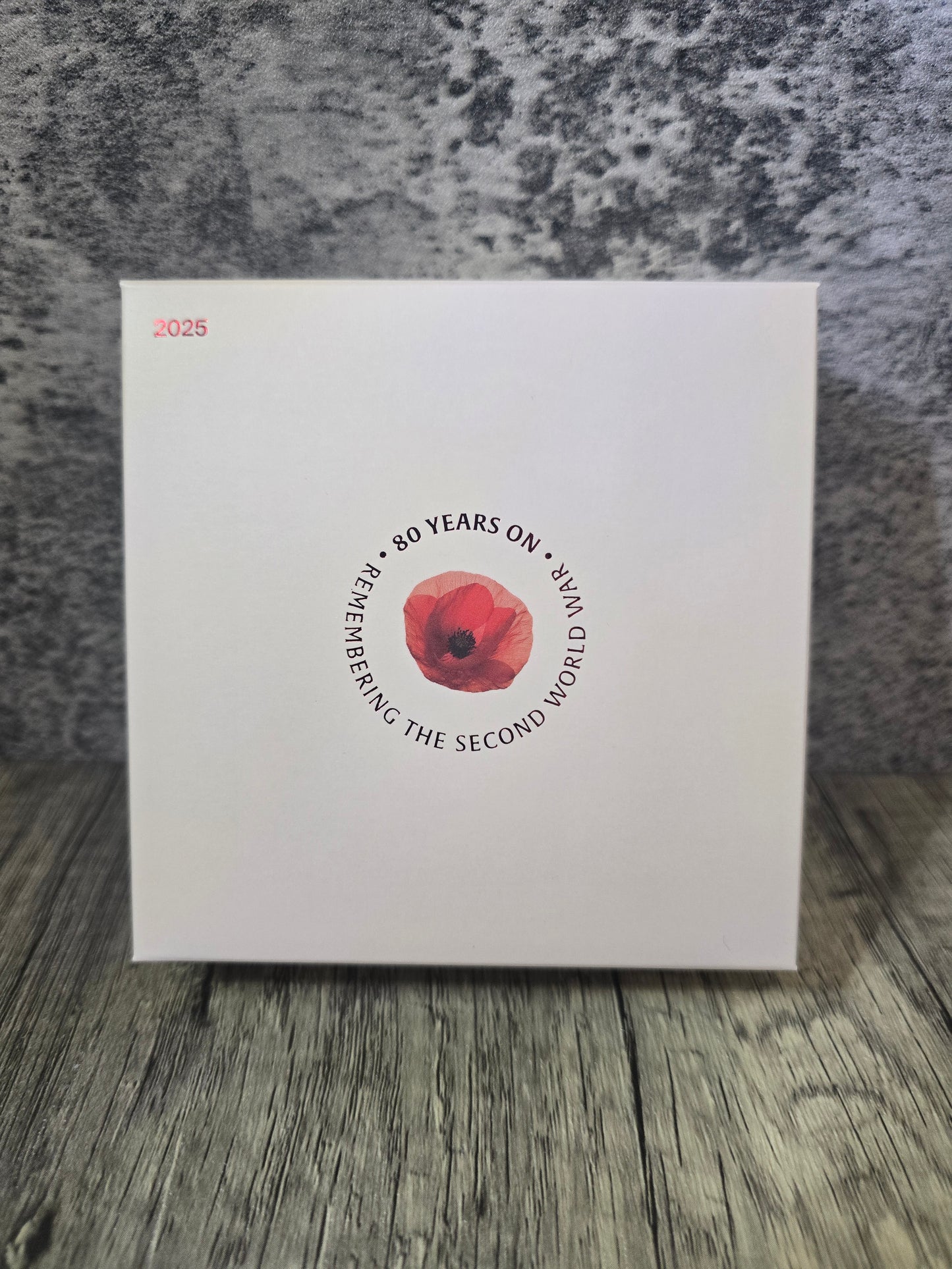 80th Anniversary The End of WW2 $2 Poppy Wreath Silver Proof C-Mint