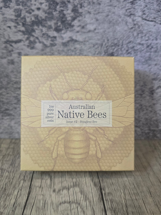 Stingless Bee 1oz Coloured Hologram