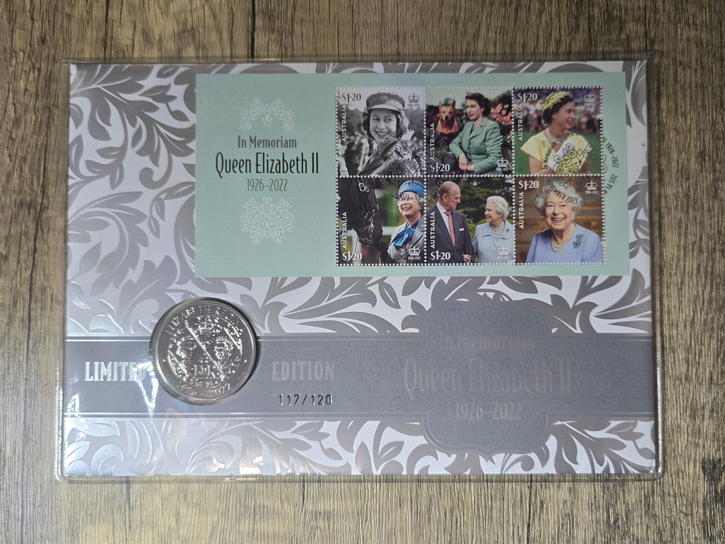 Queens Memoriam £5 Impressions pnc 2022