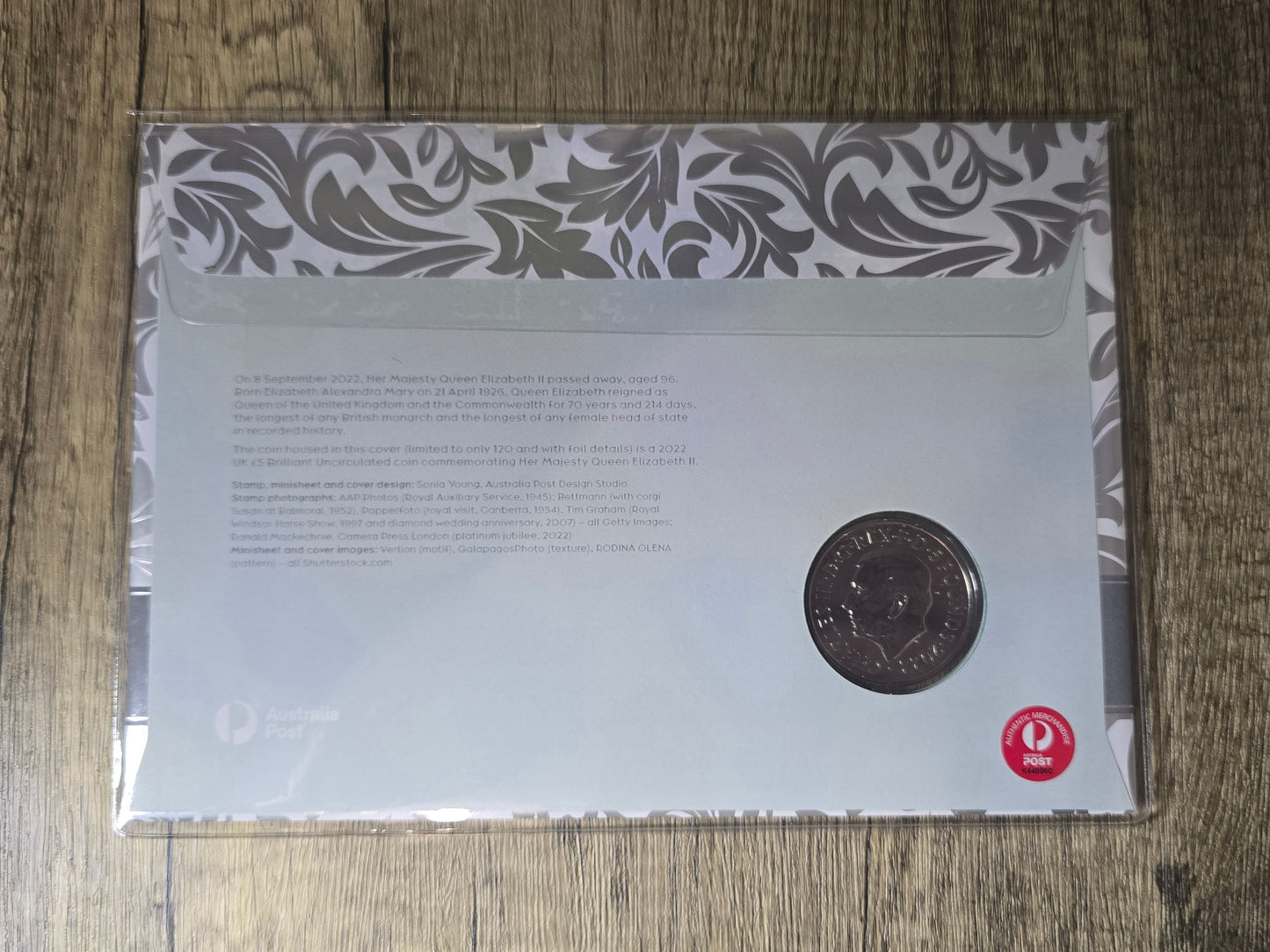 Queens Memoriam £5 Impressions pnc 2022