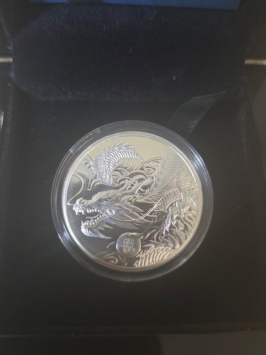 Year of the Dragon Silver Proof 1oz Nuie 2024