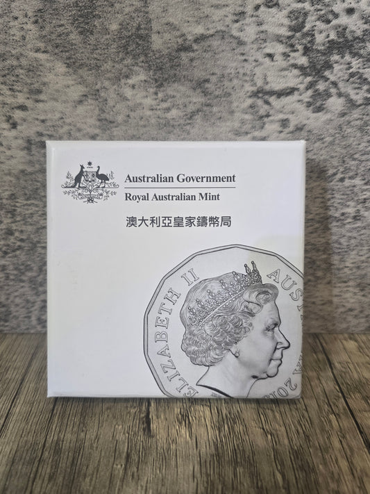 Lunar 50c International Box Release RAM - 2015 Goat (Tetra-Decagon Series)