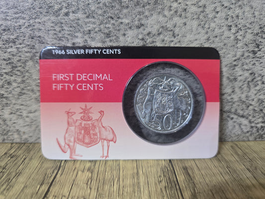 1966 50c Card (Downies)