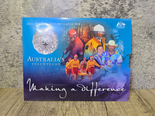 2003 UNC Year Set - Volunteers (Packaging Error UNC Set)