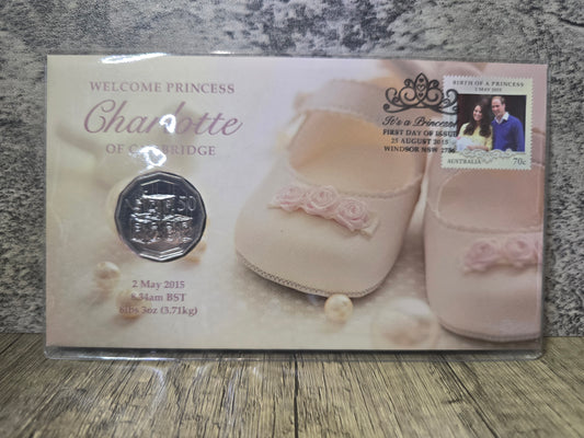 Princess Charlotte 50c PNC