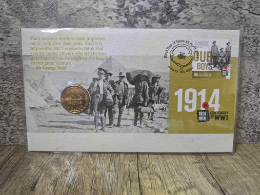 Centenary of WW1 1914 $1 PNC 2014