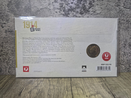Centenary of WW1 1914 $1 PNC 2014