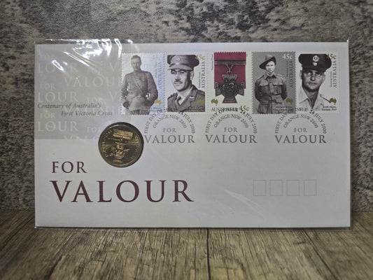 For Valour (victoria cross) 2000 $1 PNC