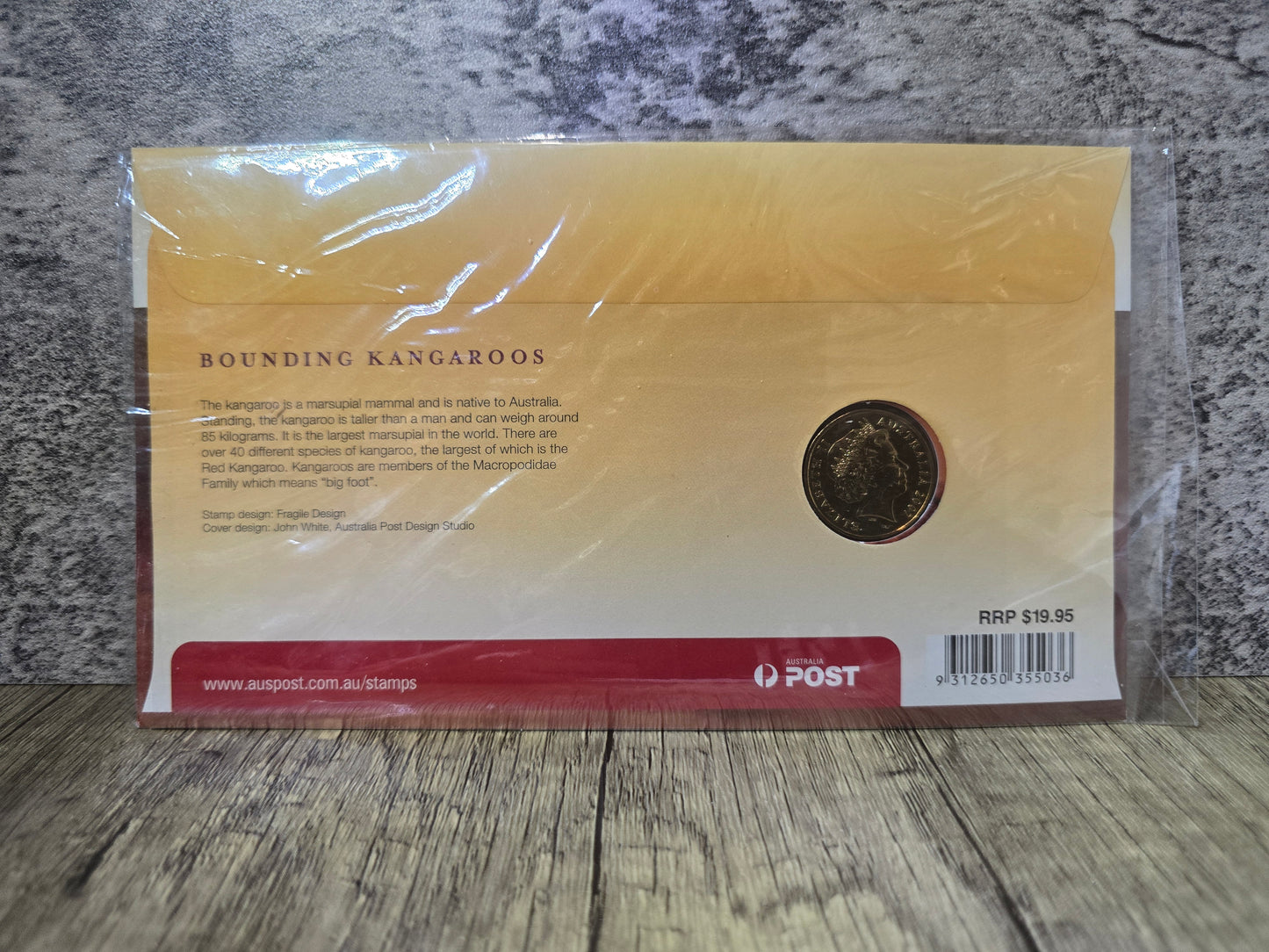 Bounding Kangaroo 2007 $1 PNC