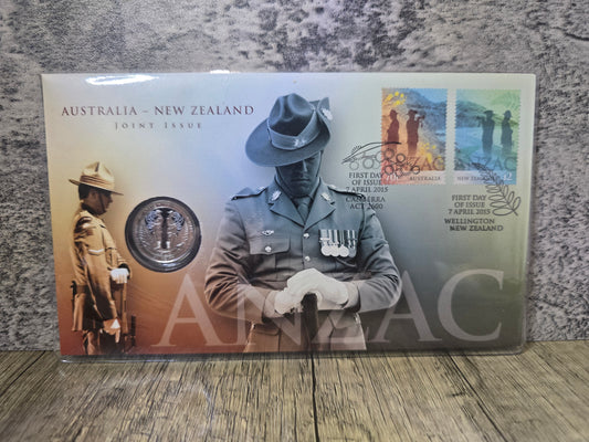 Anzac Joint Issue (Aus/NZ) 50c 2015