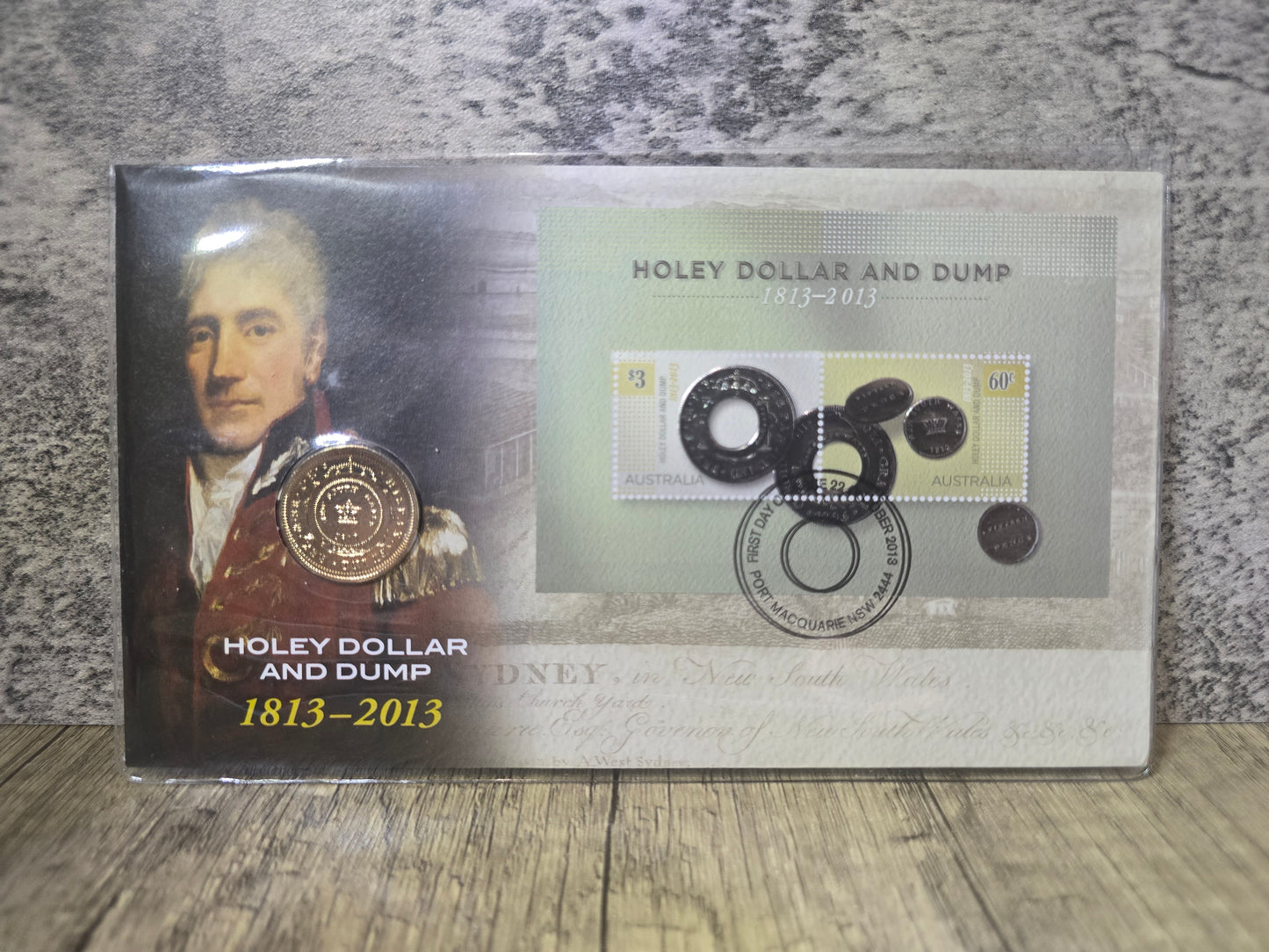 Holey Dollar and Dump $1 PNC 2013