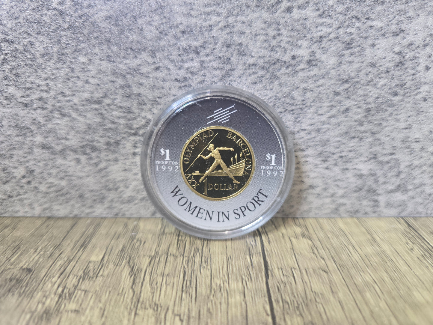 1992 Olympic (Women in Sport) $1 Proof