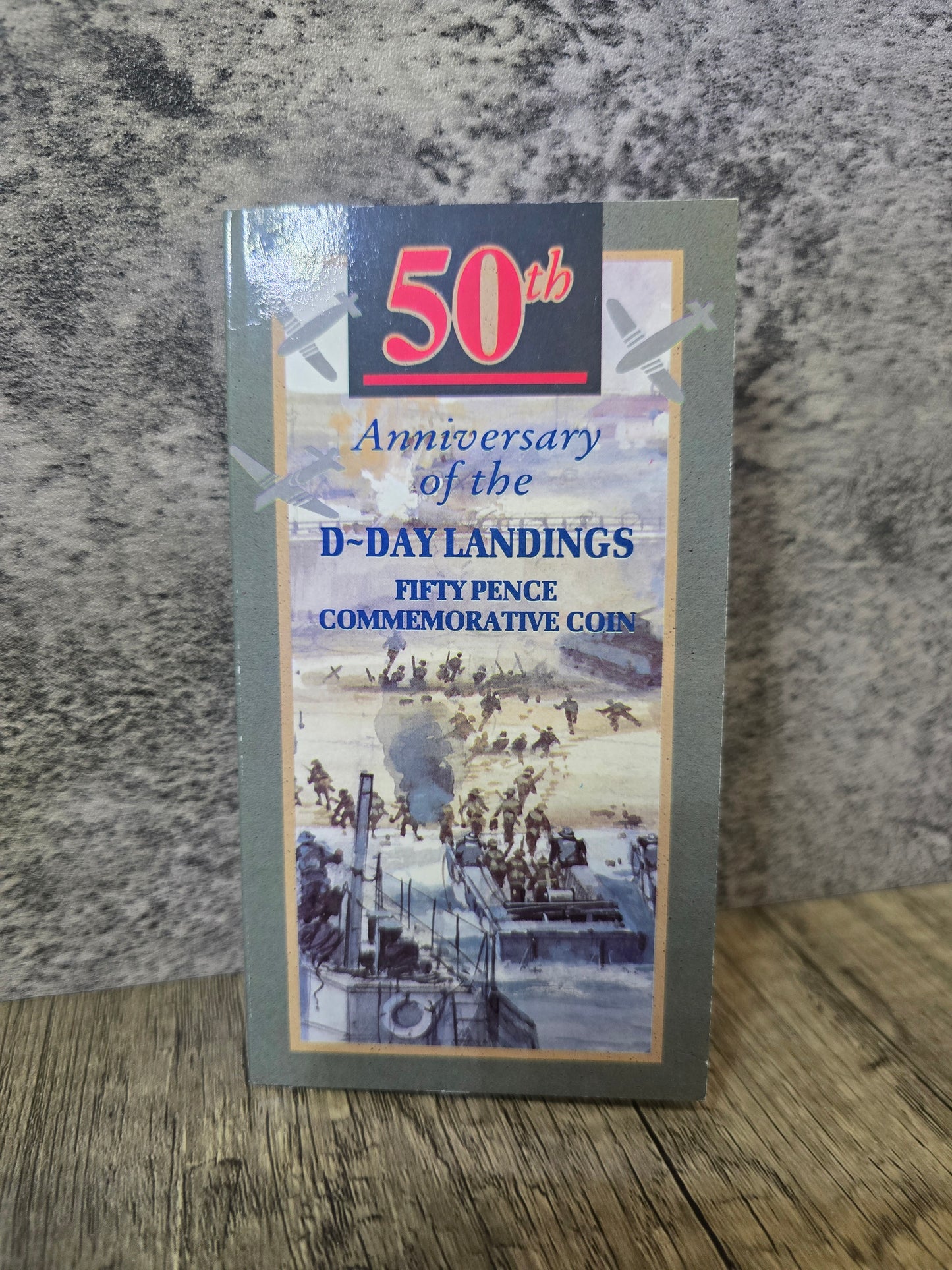 50th Anniversary of D-Day Landings 1994 50p UK