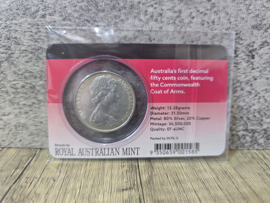 1966 50c Card Ef-aUNC (Downies)