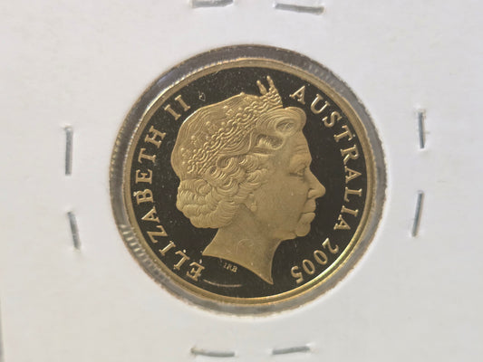 2005 Dancing Man $1 Proof