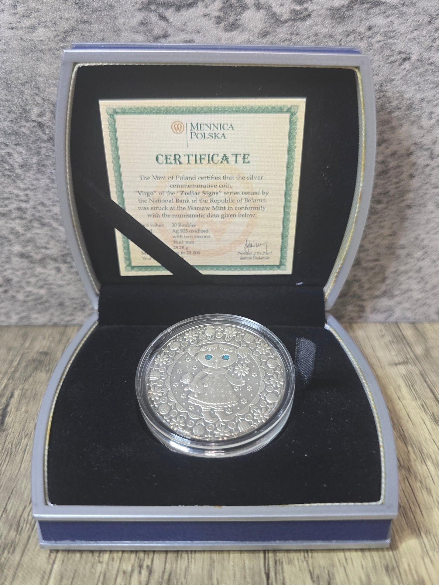 Virgo Zodiac Signs - Mint of Poland