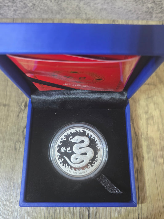 Lunar Snake 2013 International 1oz