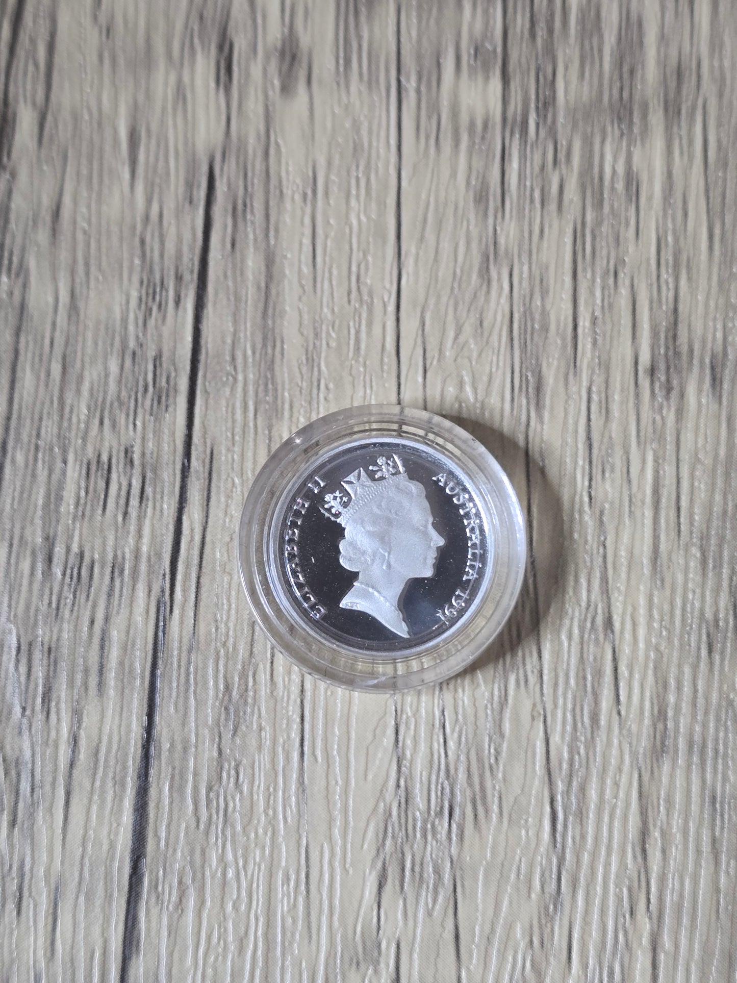1991 1c silver proof