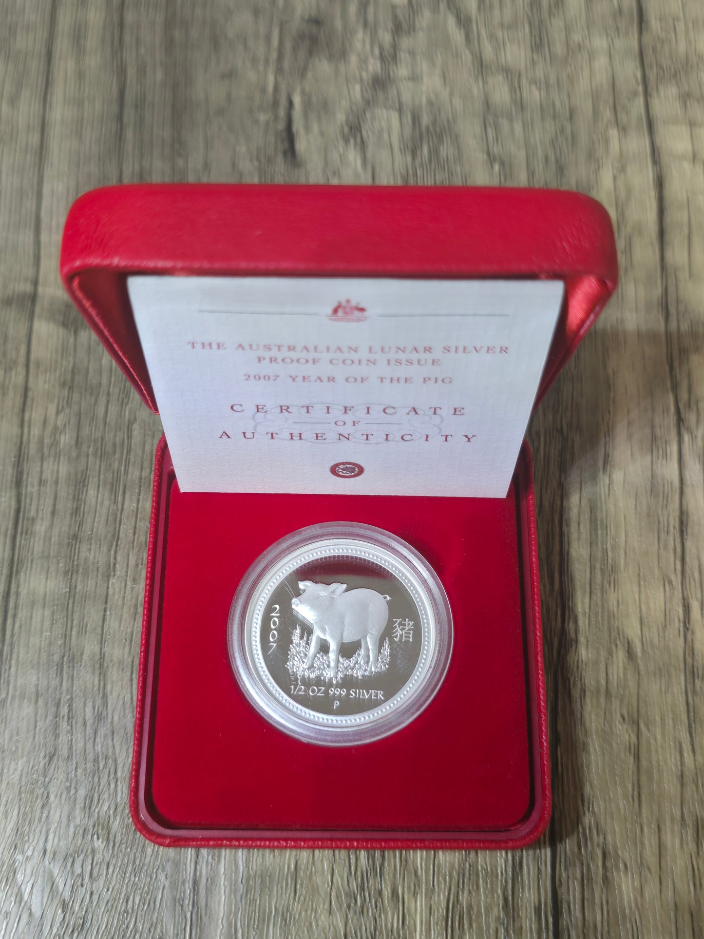 Lunar Pig 2007 ½oz Proof