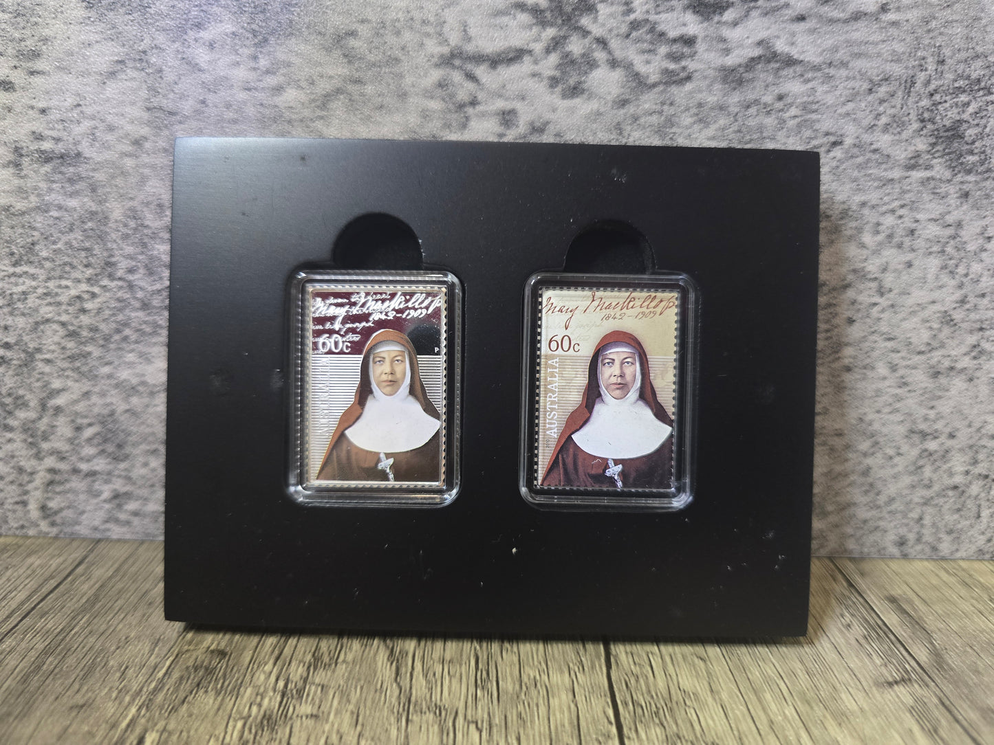 Mary Mackillop ½oz stamp & coin set 2010