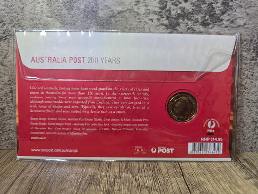 200years of AusPost Melbourne Stamp Show PNC 2009