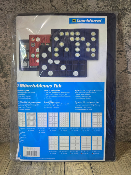 Lighthouse Tray 50mmx50mm 15Slot TAB15BL (2pk)