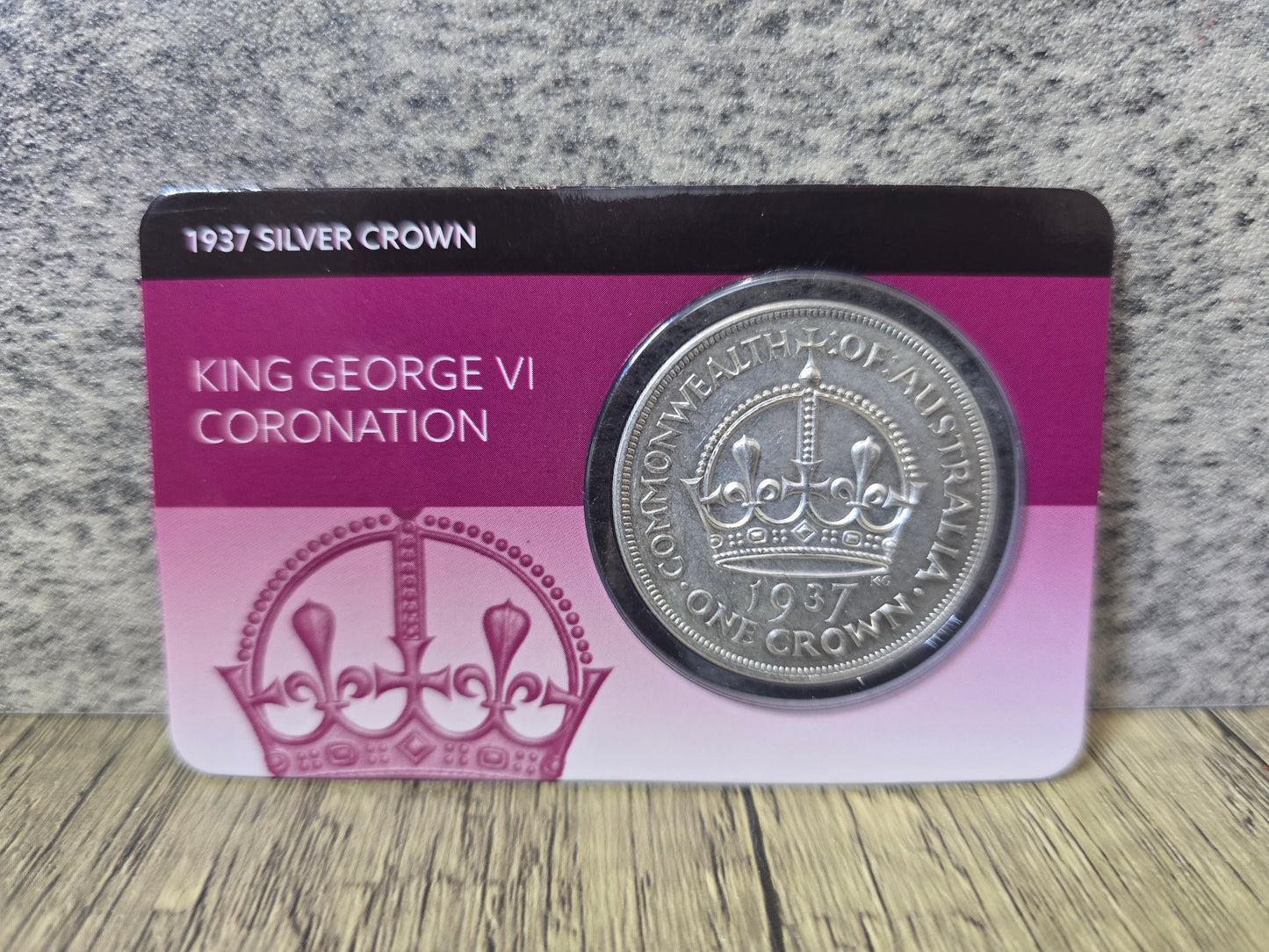 1937 Crown Downies Card (aUNC)