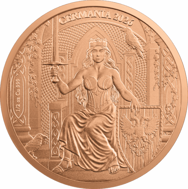 Germania Mint 1/2oz copper