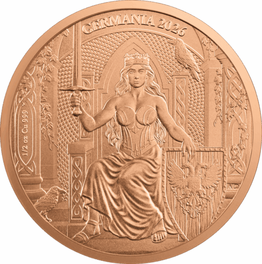 Germania Mint 1/2oz copper