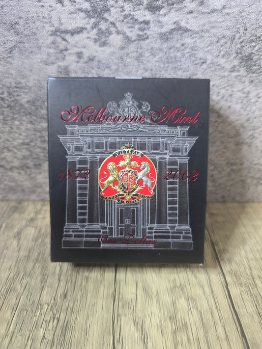 Melbourne Mint 130years 1oz 1872-2002