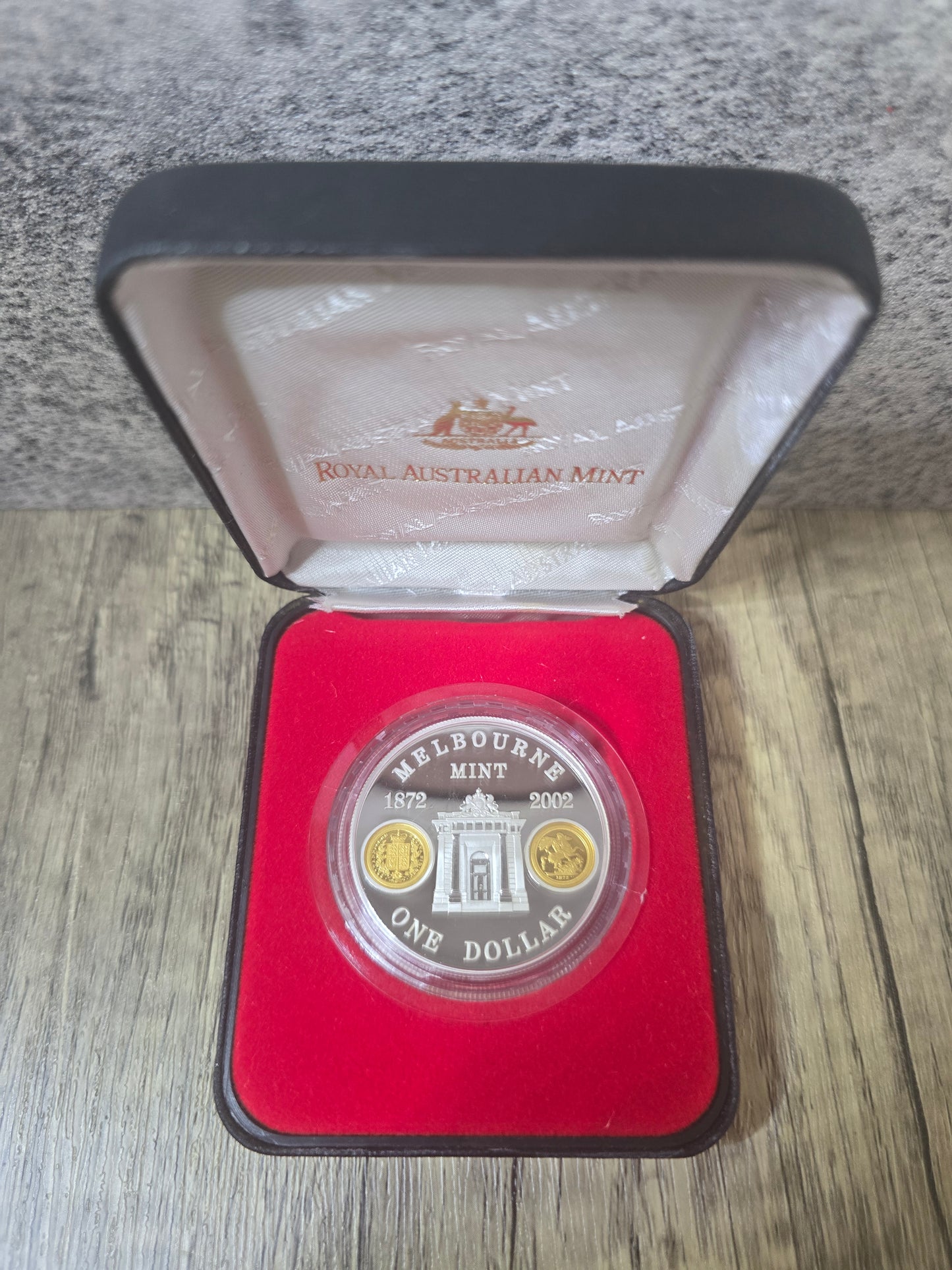 Melbourne Mint 130years 1oz 1872-2002