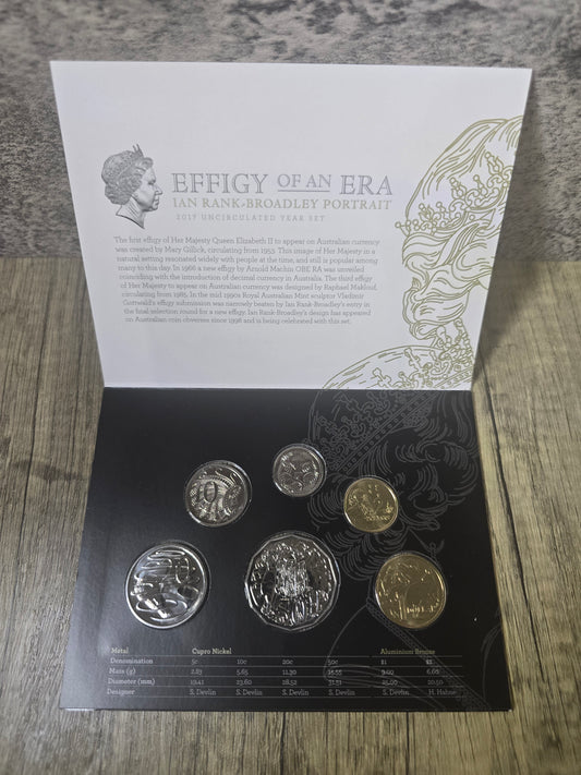 2017 Effigy of an Era UNC Set