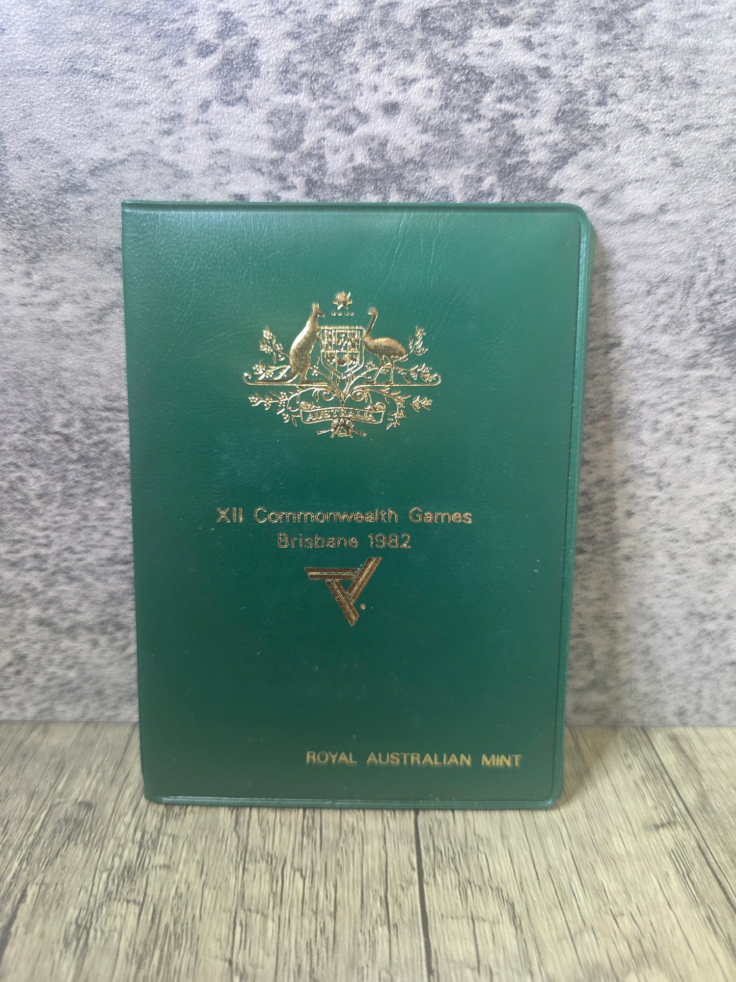 1982 Commmonwealth Games Green Wallet