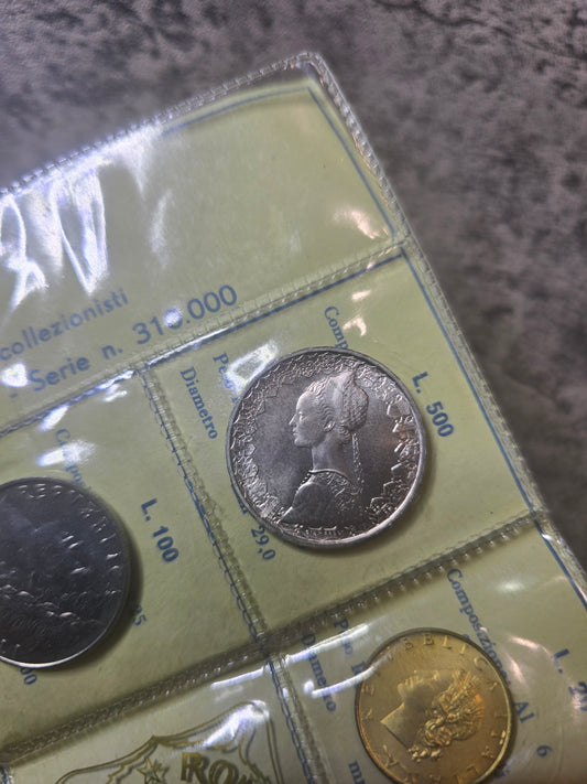 Italy 1969 Mint UNC Set