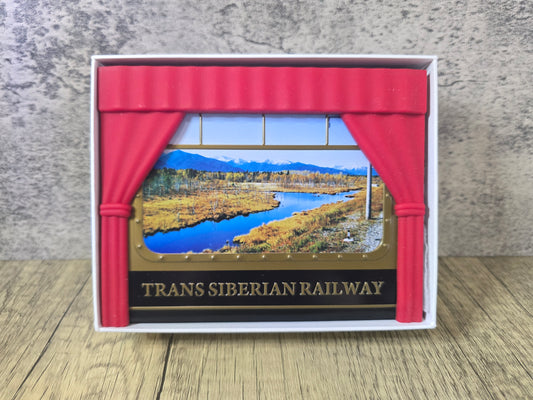 Trans Siberian Railway 100th Anniversary Mother of Pearl 5oz Cook Islands