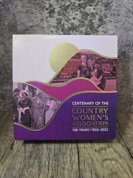 Centenary of Country Women's Association (CWA) Silver $1 Proof Gold Gilt 2022