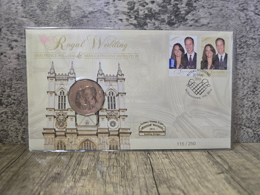 Royal Wedding 50c Sydney Show 2011 OVP