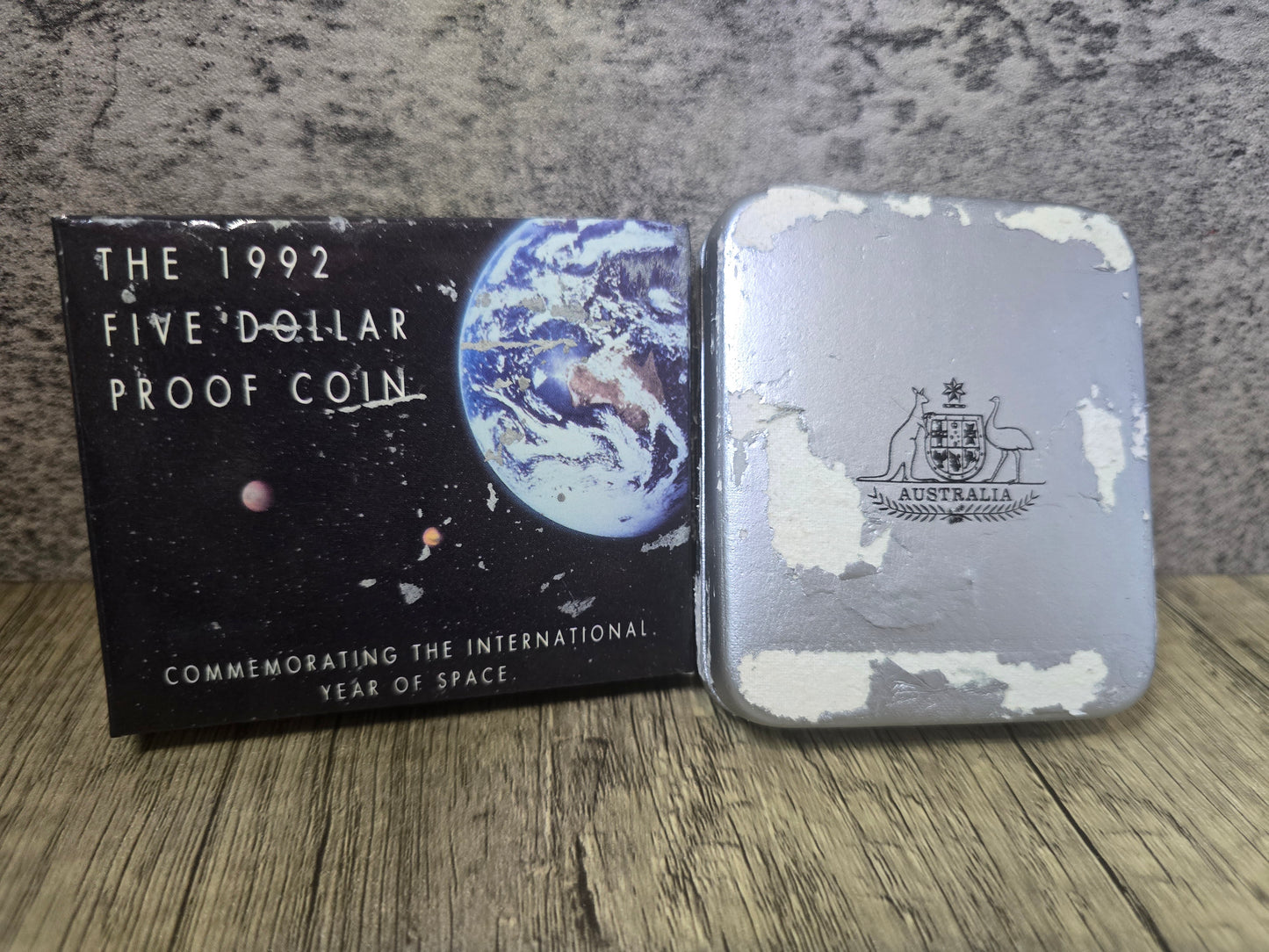 1992 Year of Space Adelaide Coin Fair Edition Silver Proof