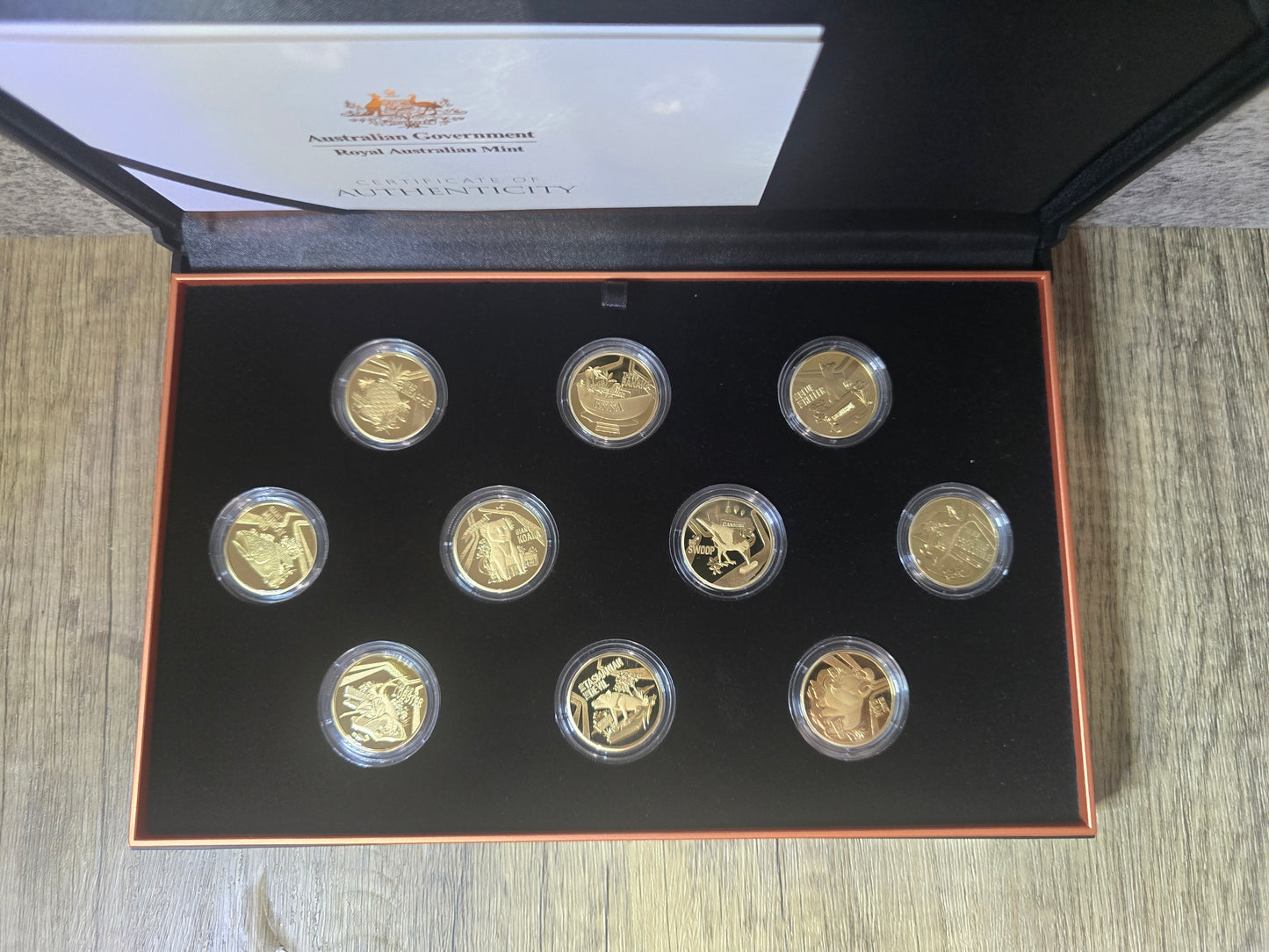 Aussie Big Things Proof Albr Set