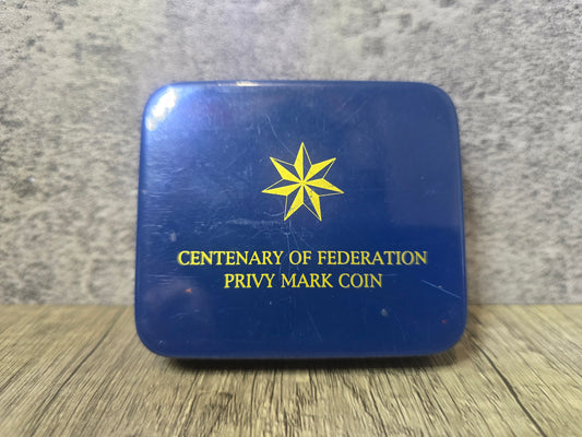 Kookaburra Federation Star Privy 1oz 2001