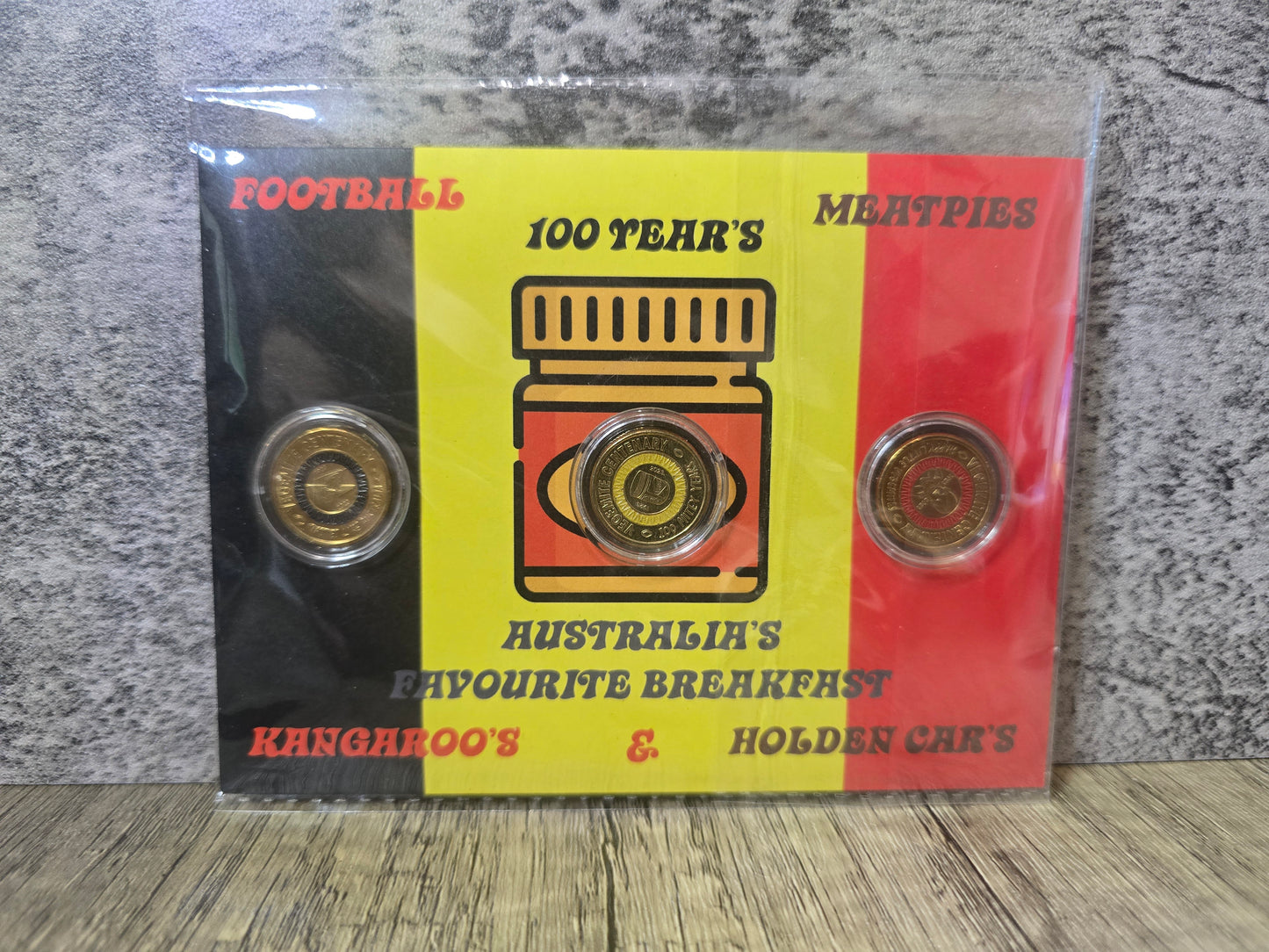 Vegemite UNC $2 Set (Private Issue Card)
