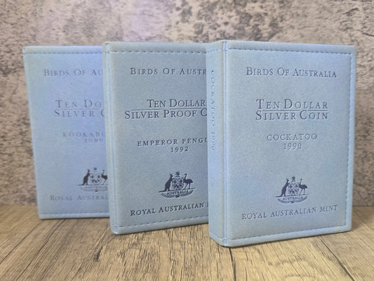 Birds of Australia $10 Silver Proof (various)