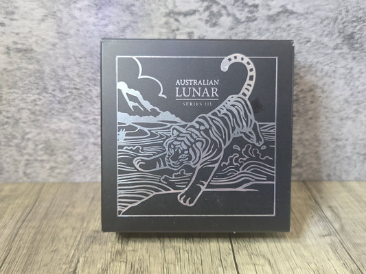 Lunar Gilded Tiger 1oz 2022