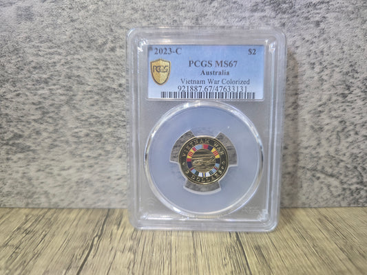 Vietnam C-Mint $2 2023 MS67